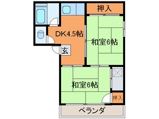 マンションかすがの物件間取画像